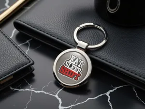 Custom Key Rings Metallic Durable Style